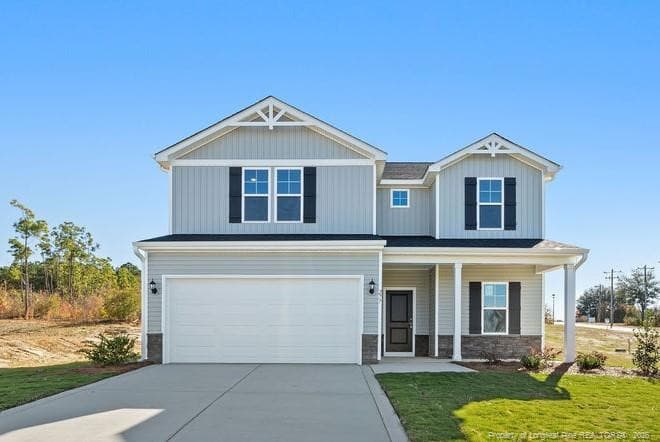 Front - 277 Ashley Heights (Lot 35) Drive, Aberdeen, NC 28315