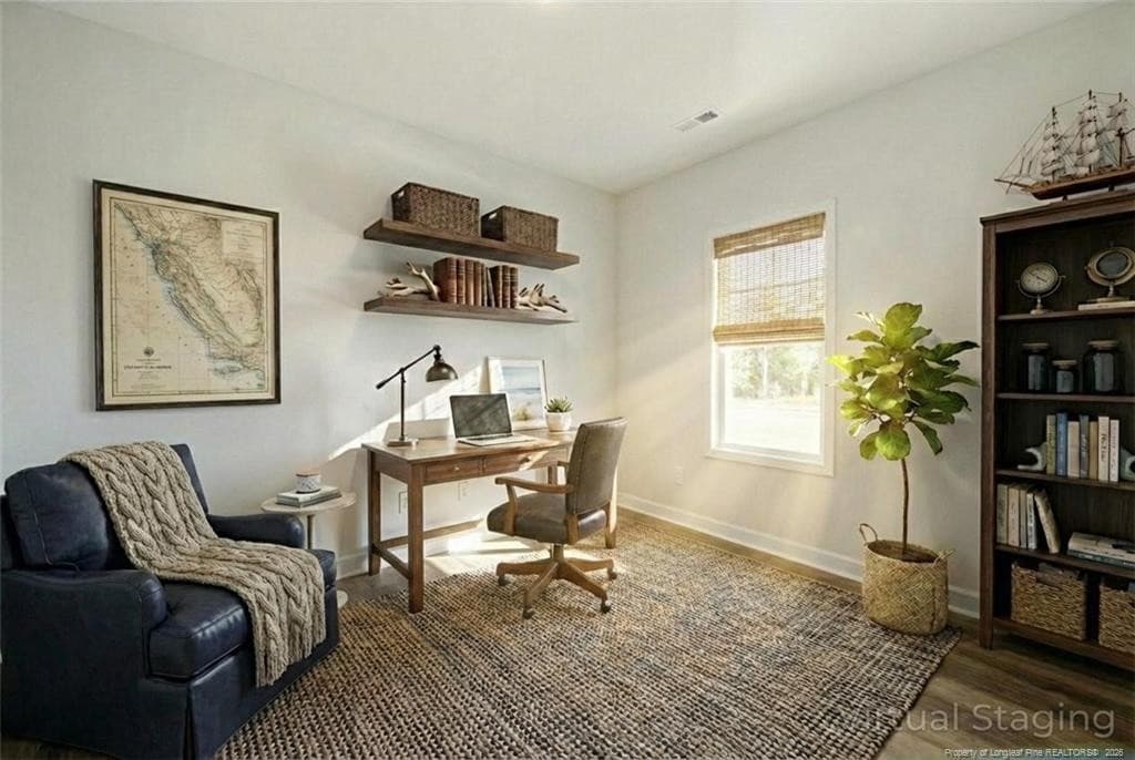 Study - Staged - 277 Ashley Heights (Lot 35) Drive, Aberdeen, NC 28315