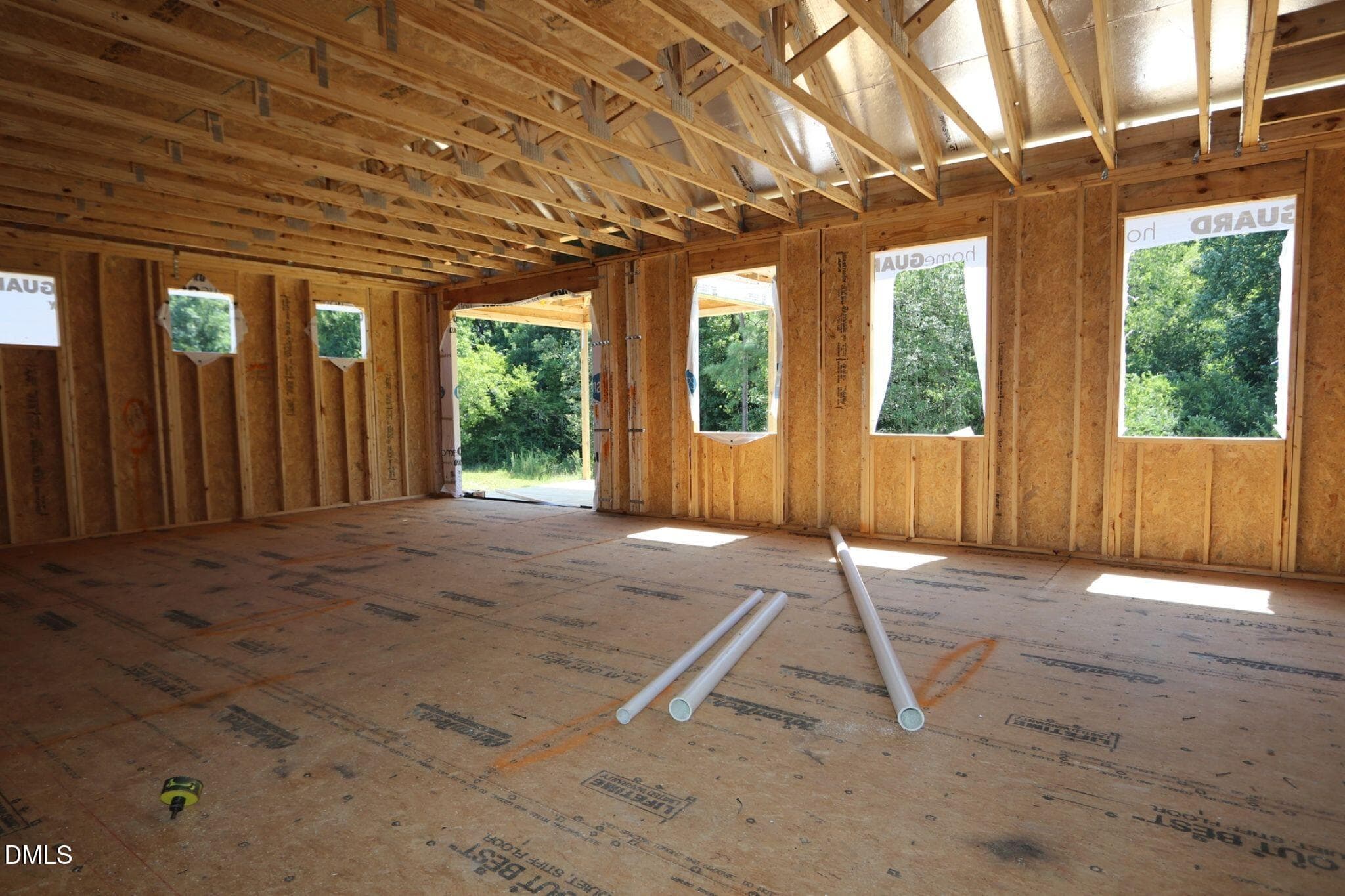RVF 47 Great Room framed - 187 Mendenhall Drive, Angier, NC 27501