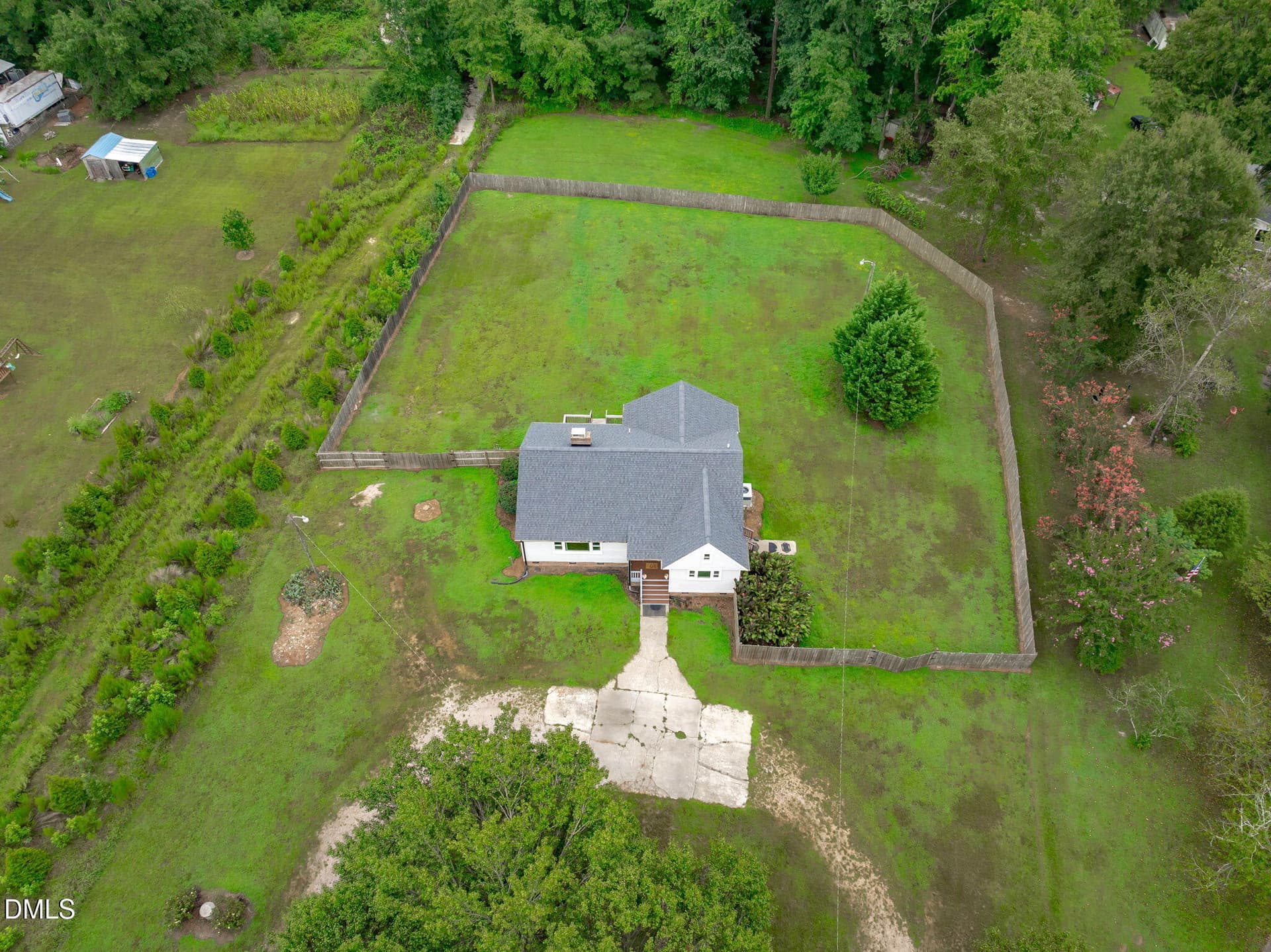 Aerial (2 of 7) - 619 Stallings Road, Zebulon, NC 27597