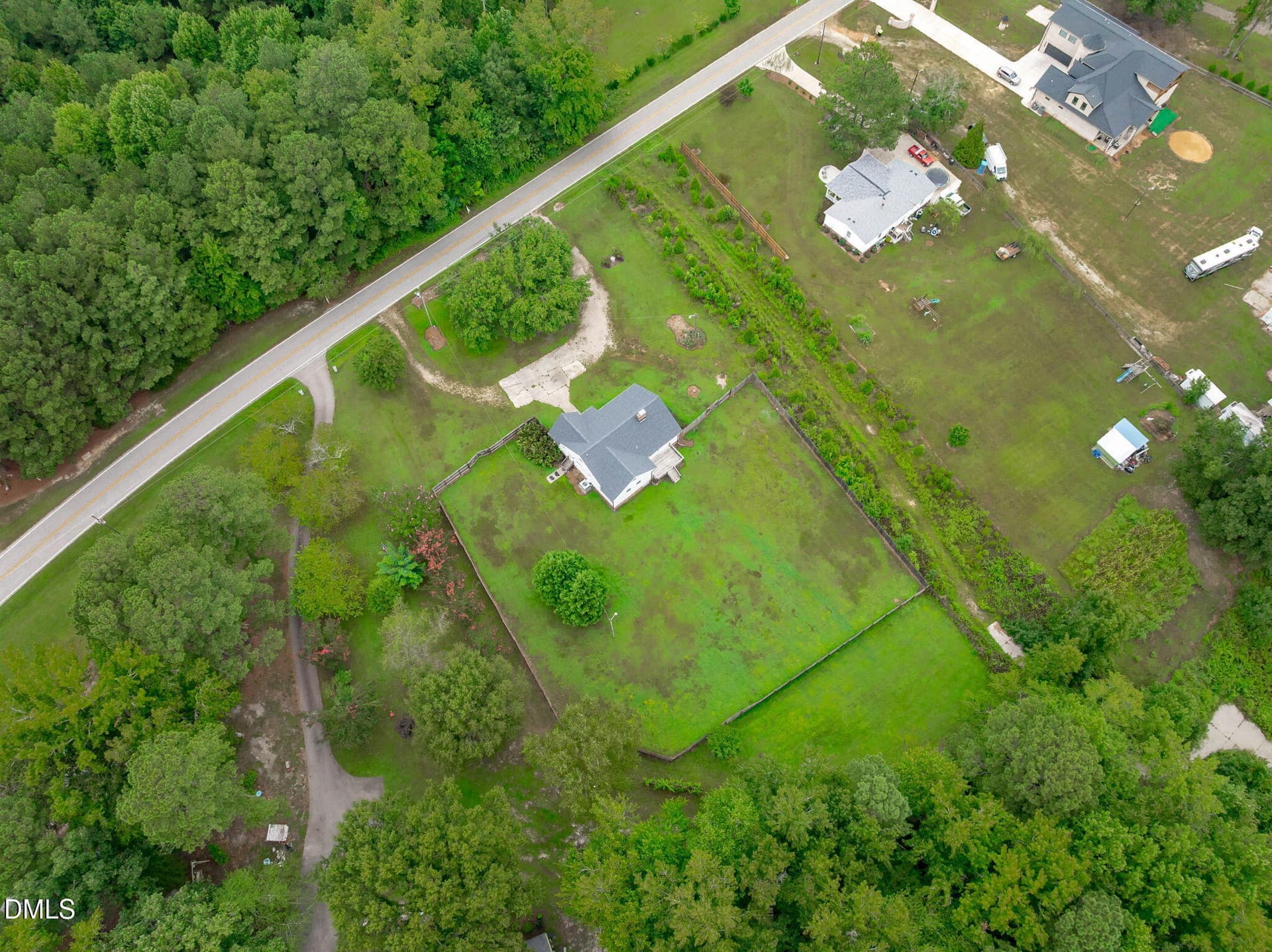 Aerial (6 of 7) - 619 Stallings Road, Zebulon, NC 27597