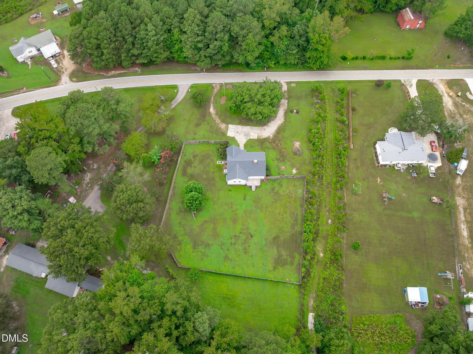 Aerial (7 of 7) - 619 Stallings Road, Zebulon, NC 27597