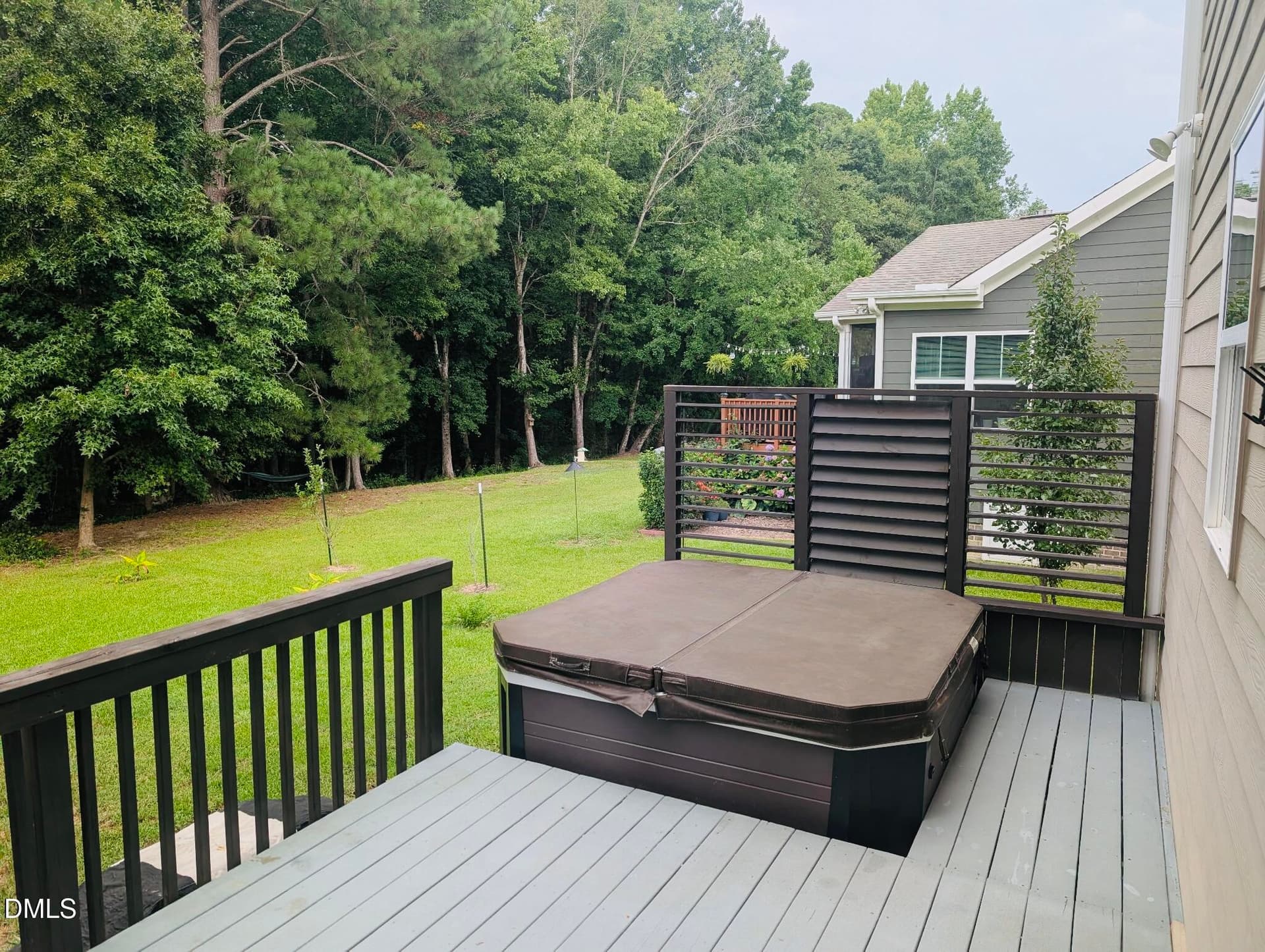 57-hot-tub - 8109 Fieldcrest Lane, Fuquay Varina, NC 27526