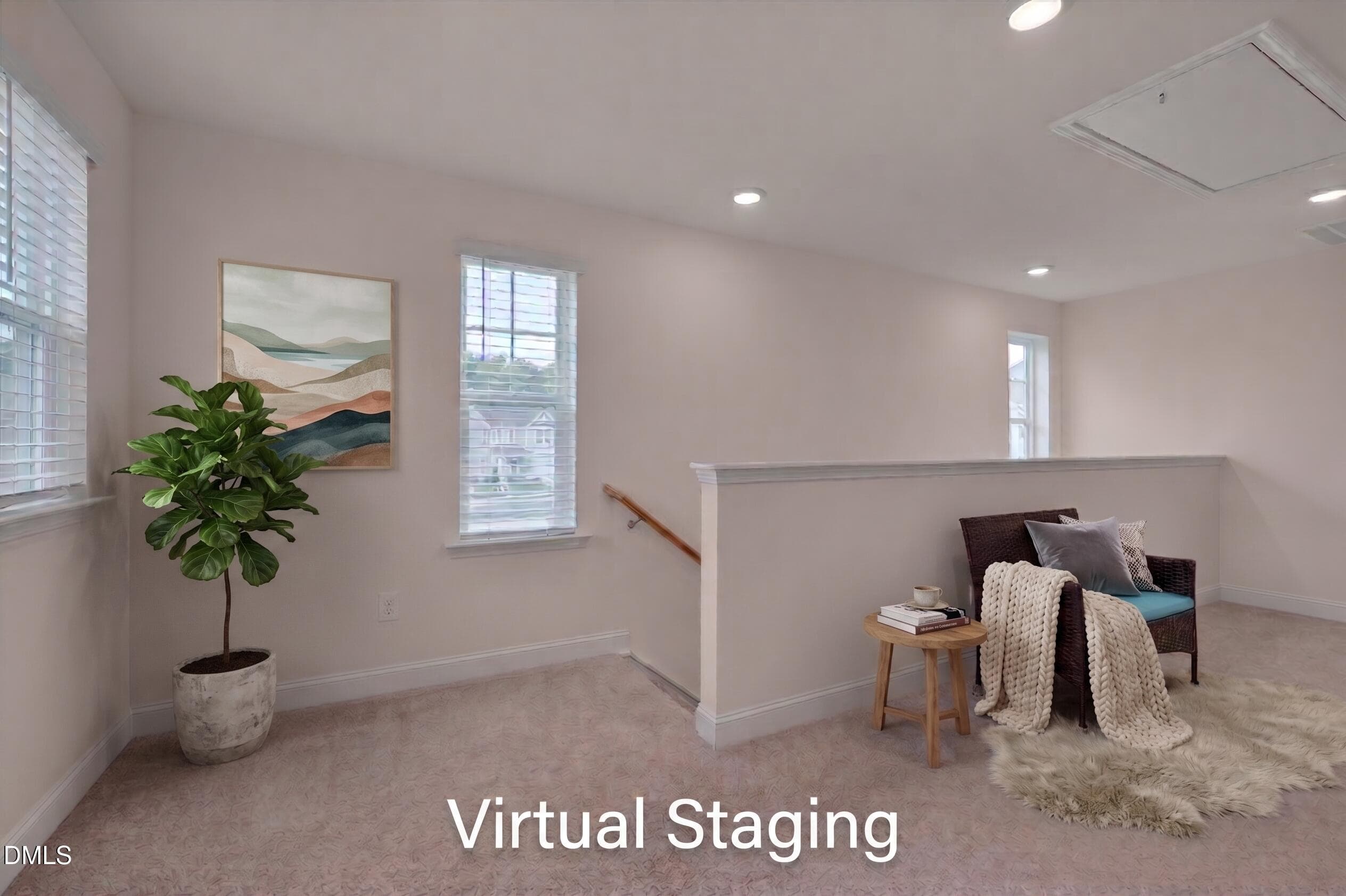 Loft Virtual Staging - 60 Steel Springs Lane, Angier, NC 27501, Angier