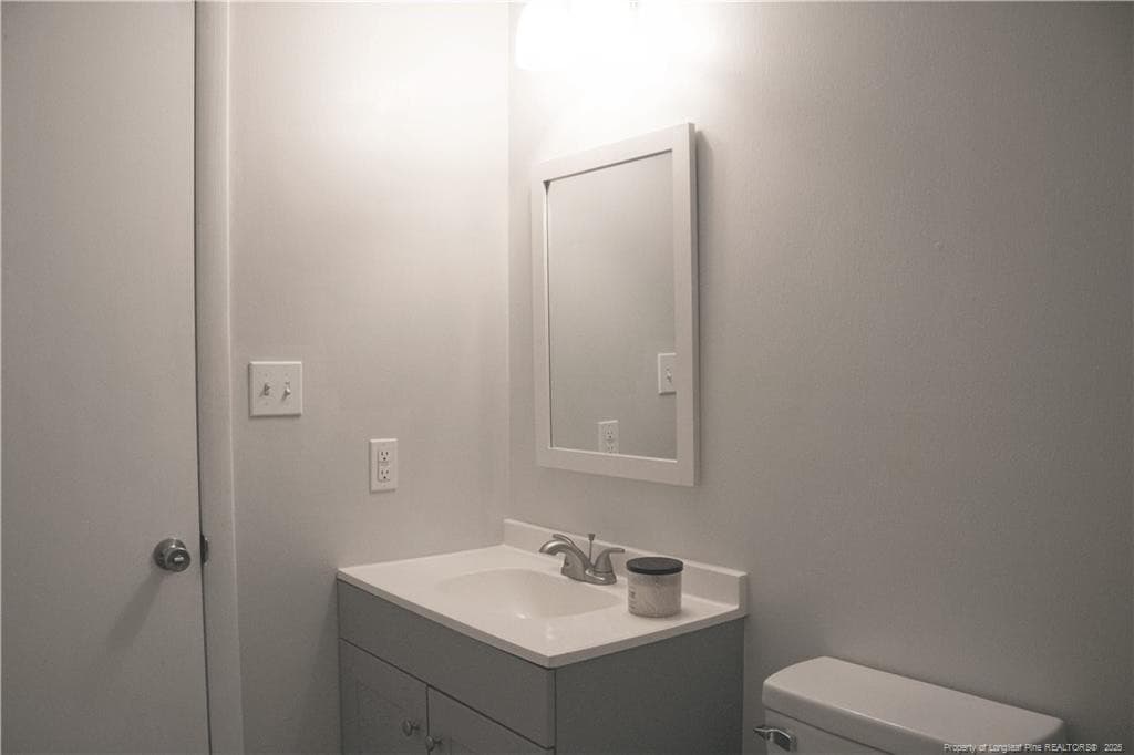 Half bath with laundry hook-ups - 5839 Rivercroft Road, Fayetteville, NC 28304, Fayetteville