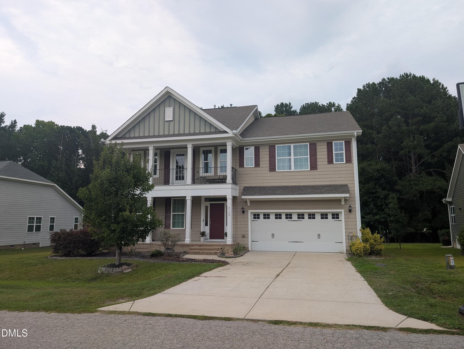 Front of Home - 8109 Fieldcrest Lane, Fuquay Varina, NC 27526