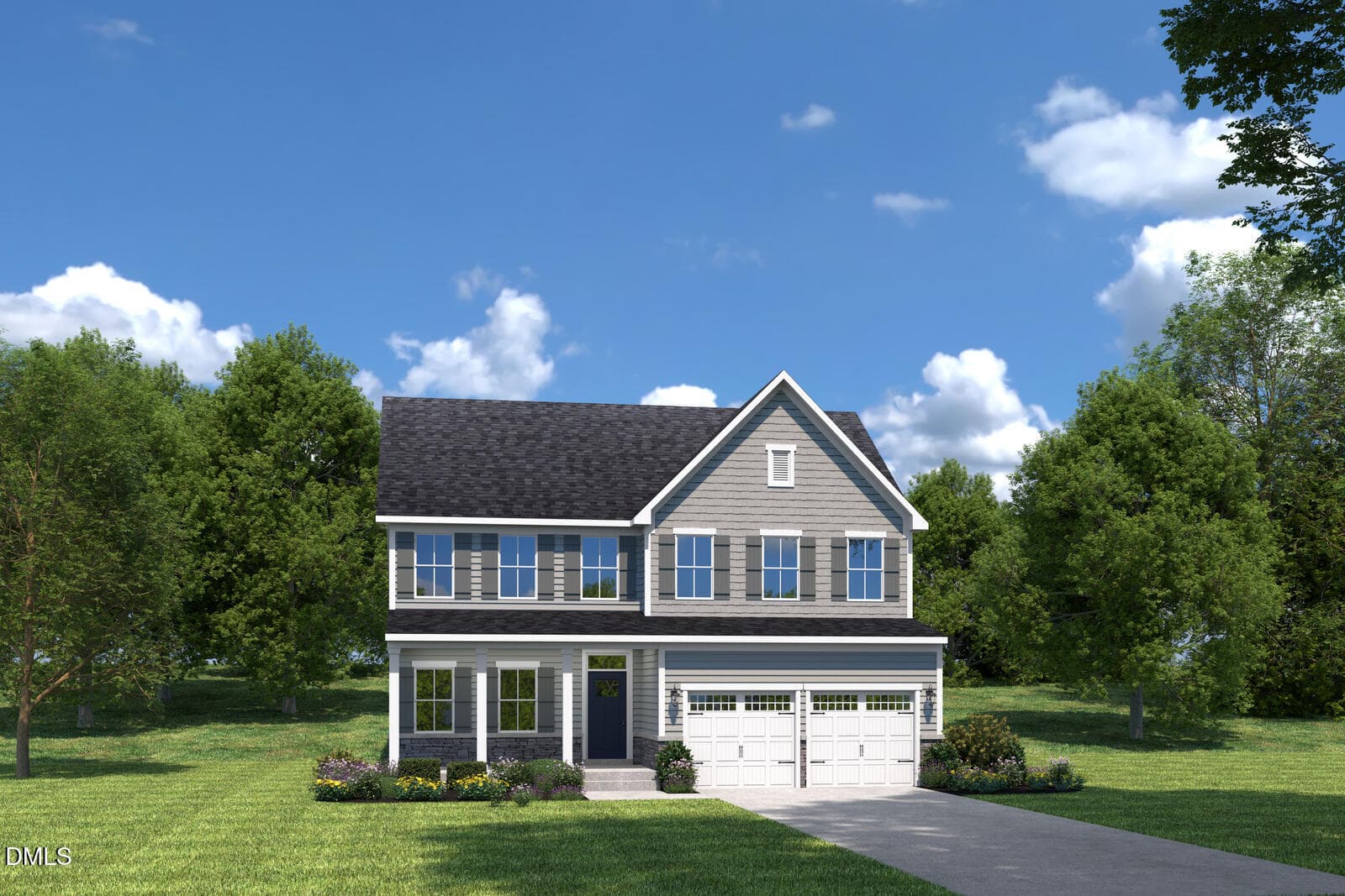 NS Greenwood K ESLB04B Stone Concrete ( - 884 Nichols View Court, Raleigh, NC 27604, Raleigh