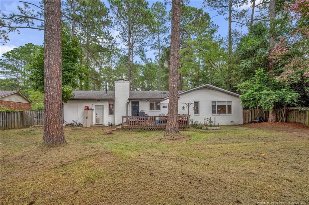 Back yard - 3315 Jura Drive, Fayetteville, NC 28303, Fayetteville