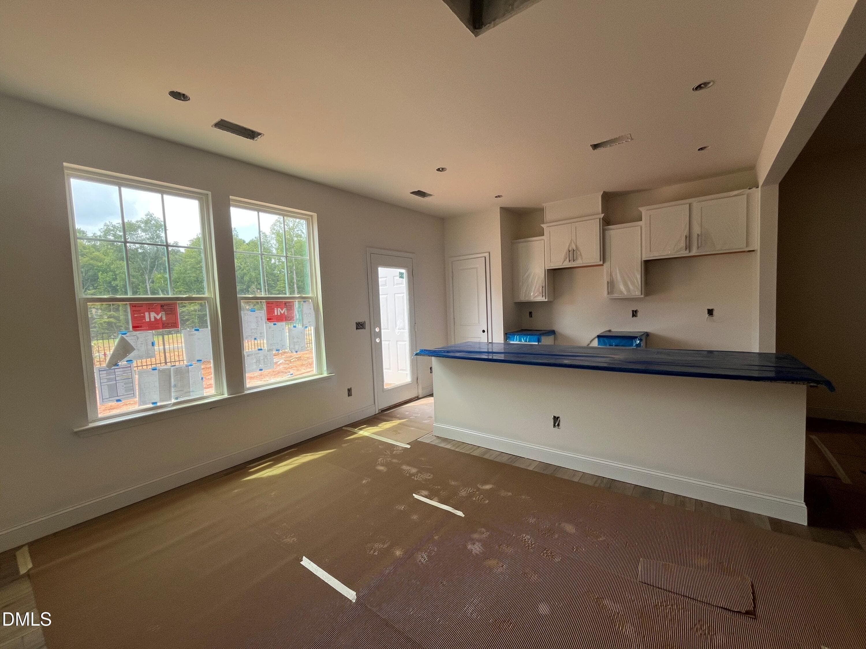 kitchen/dining leading out to back patio - 1337 Hammond Drive, Mebane, NC 27302, Mebane