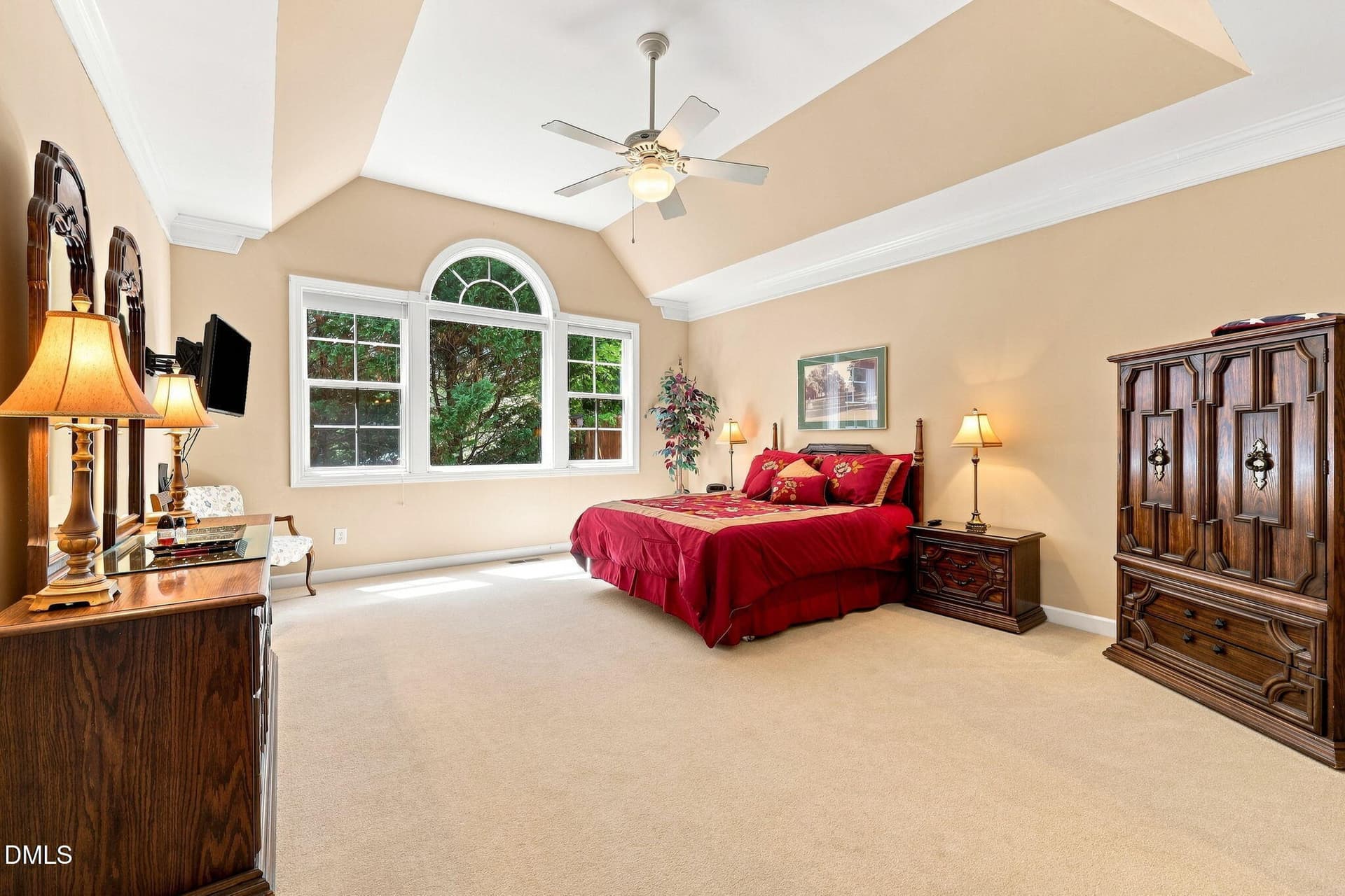 Primary Bedroom Main Floor - 9301 Bramden Court, Wake Forest, NC 27587