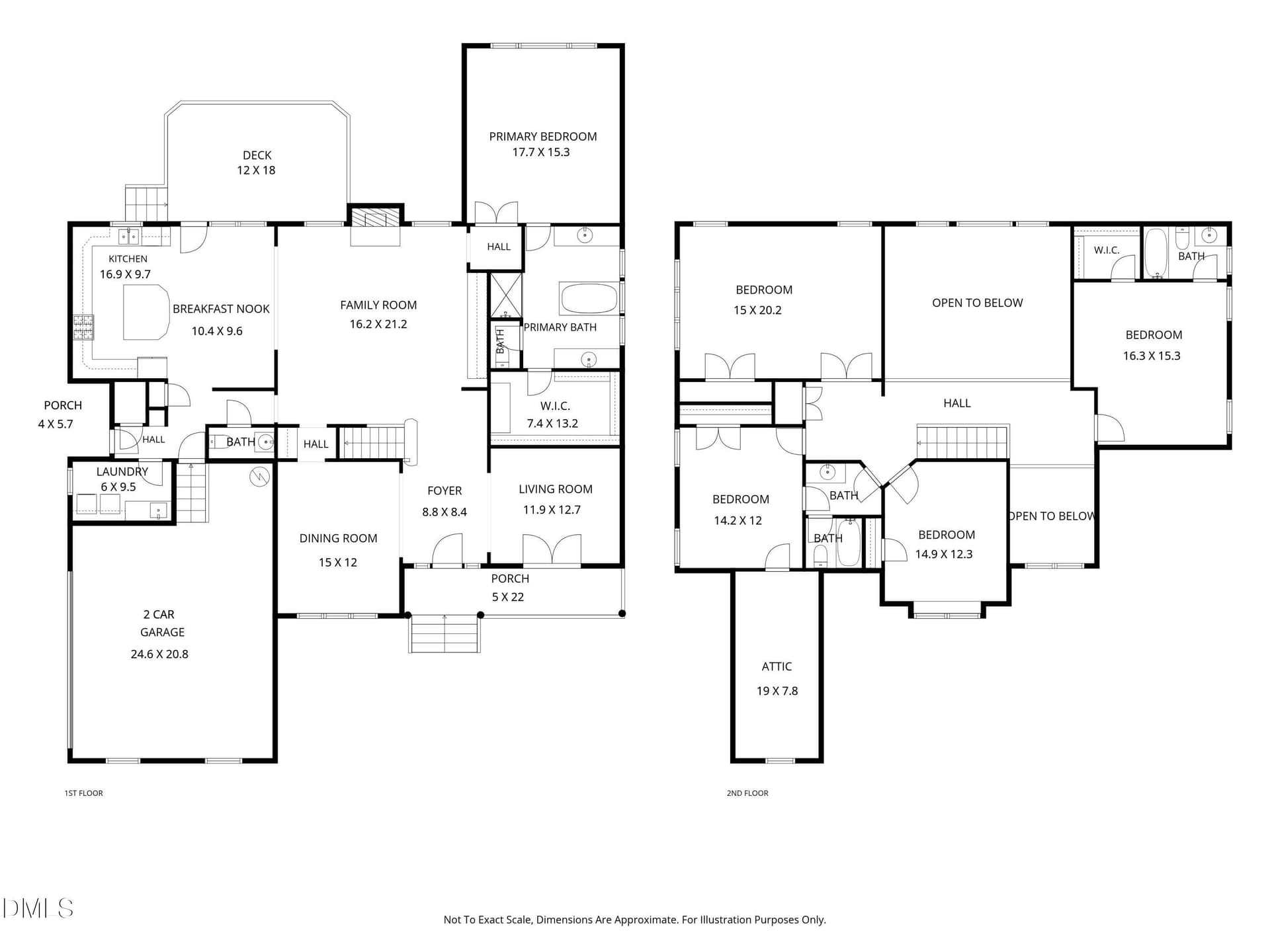 Floor Plans - 9301 Bramden Court, Wake Forest, NC 27587