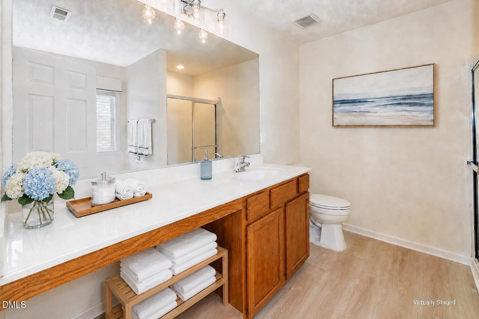 Primary Bath virtual - 1320 Marbank Street, Wake Forest, NC 27587