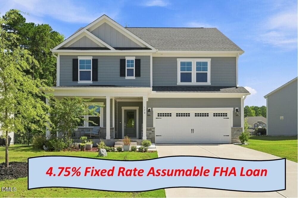 Assumable Loan front pic - 170 Hickory Grove Drive, Sanford, NC 27330, Sanford
