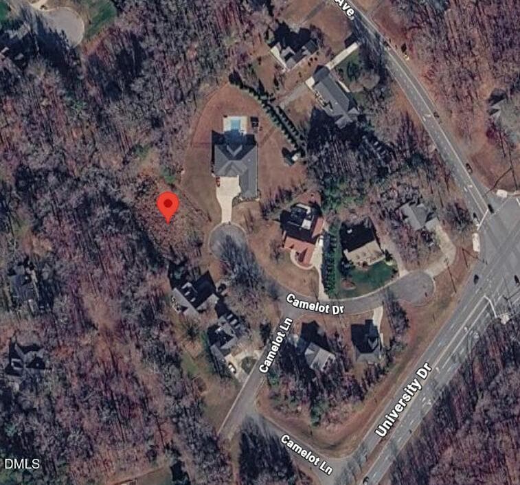 Aerial View - 114 Camelot Drive, Elon, NC 27244