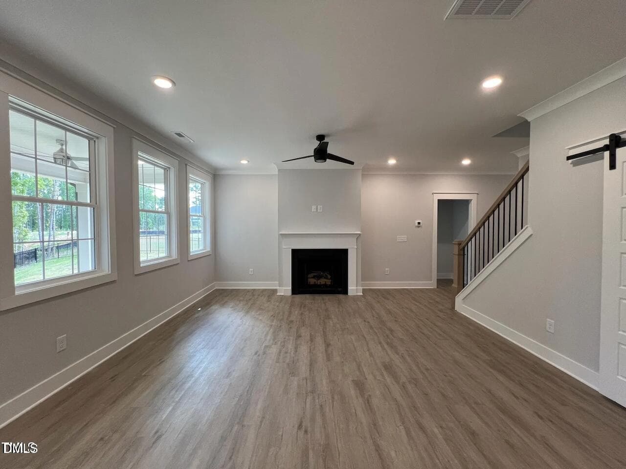 Family Room - Toward Fireplace - 220 Sutherland Drive, Franklinton, NC 27525