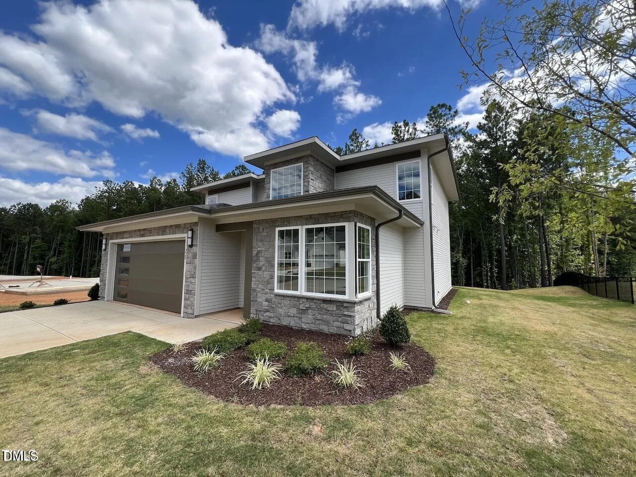 Front Elevation - Far Right - 220 Sutherland Drive, Franklinton, NC 27525