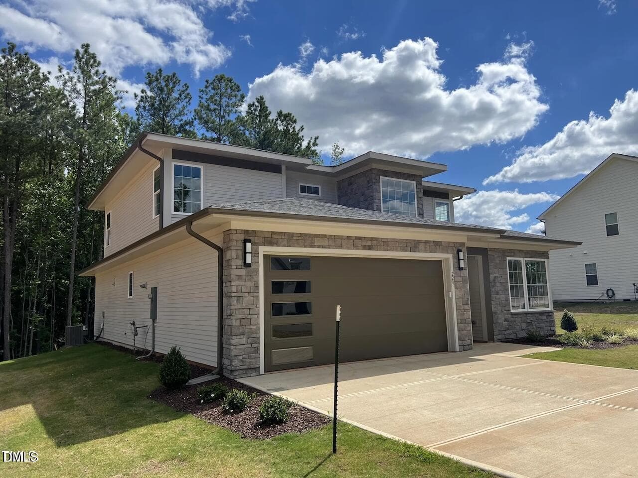 Front Elevation - Left - 220 Sutherland Drive, Franklinton, NC 27525