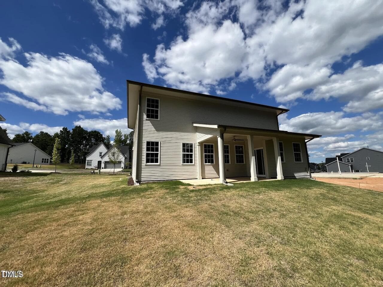 Rear Elevation - Right - 220 Sutherland Drive, Franklinton, NC 27525