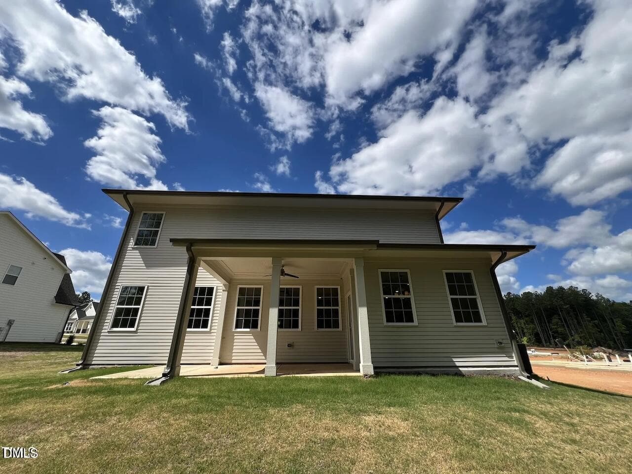 Rear Elevation - Straight - 220 Sutherland Drive, Franklinton, NC 27525