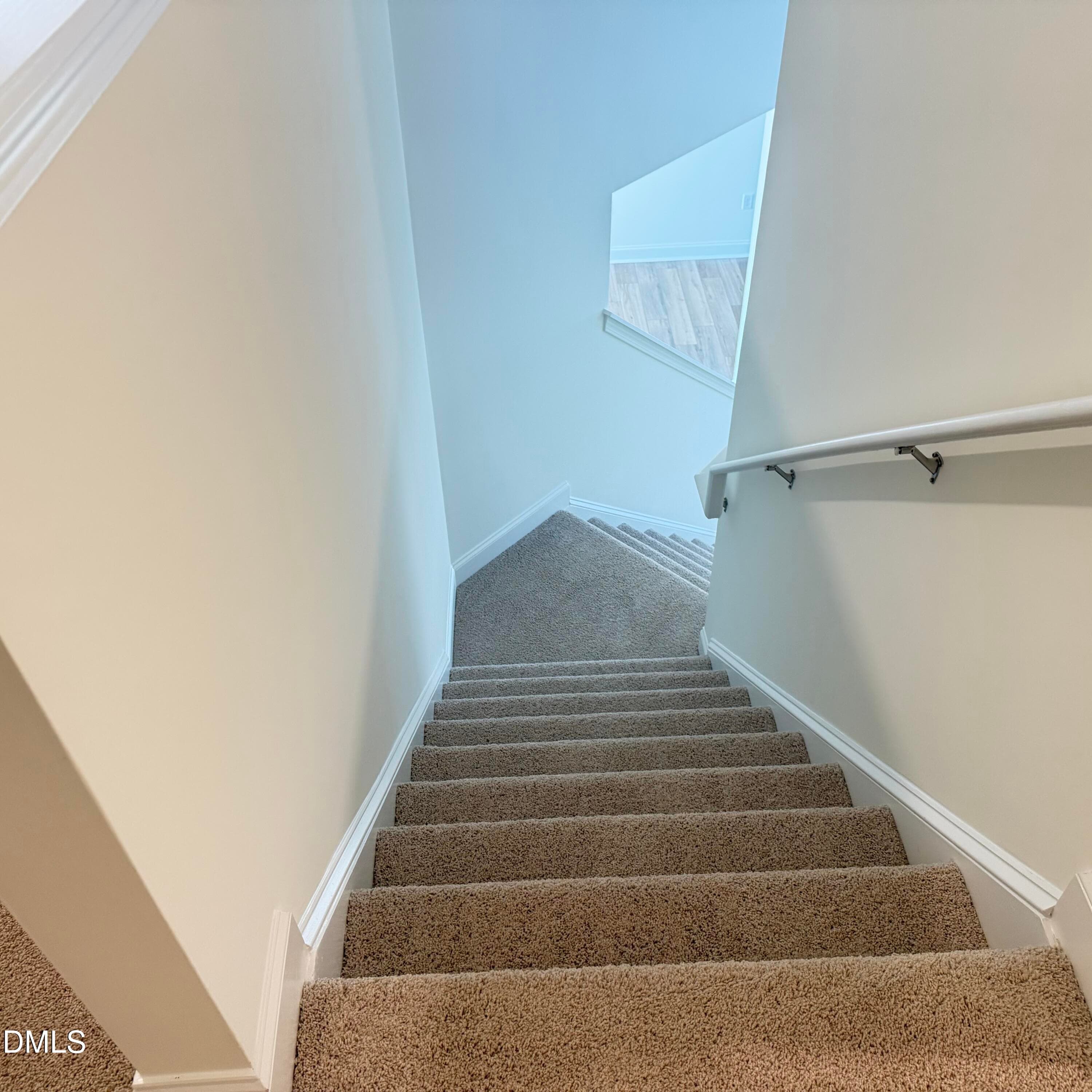 Stairs to down stairs - 82 Shady Oaks Road, Angier, NC 27501, Angier