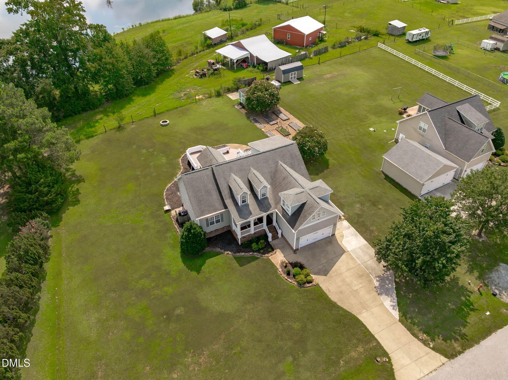 Aerial (4 of 8) - 118 Victory Circle, Willow Springs, NC 27592