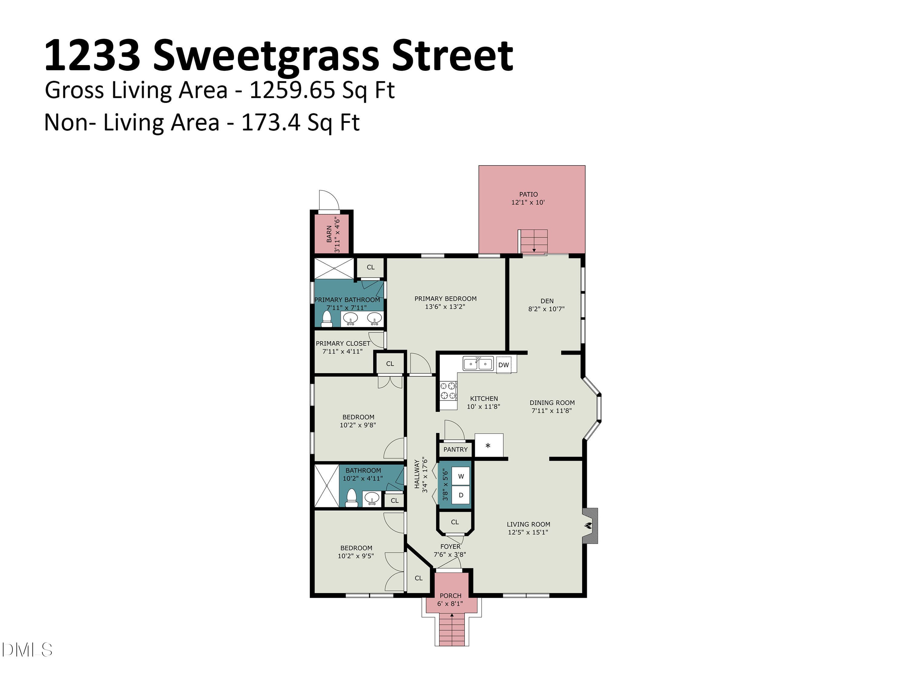 1233 Sweetgrass - floor plan - 1233 Sweetgrass Street, Knightdale, NC 27545, Knightdale