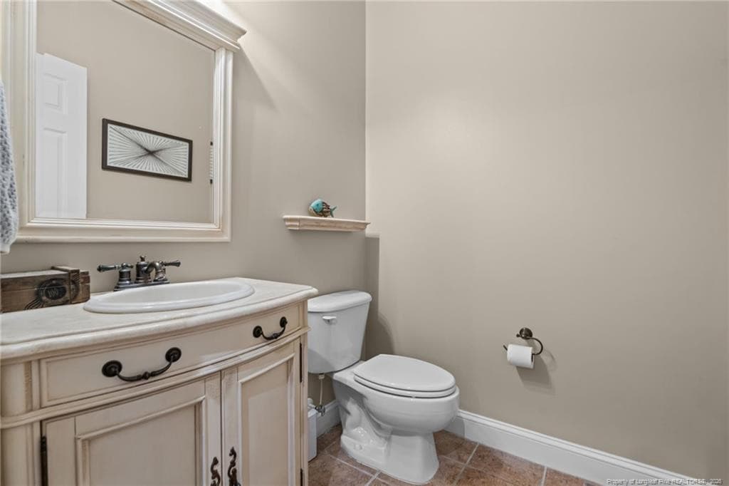 Downstairs half bath - 16 Cottswold Lane, Spring Lake, NC 28390