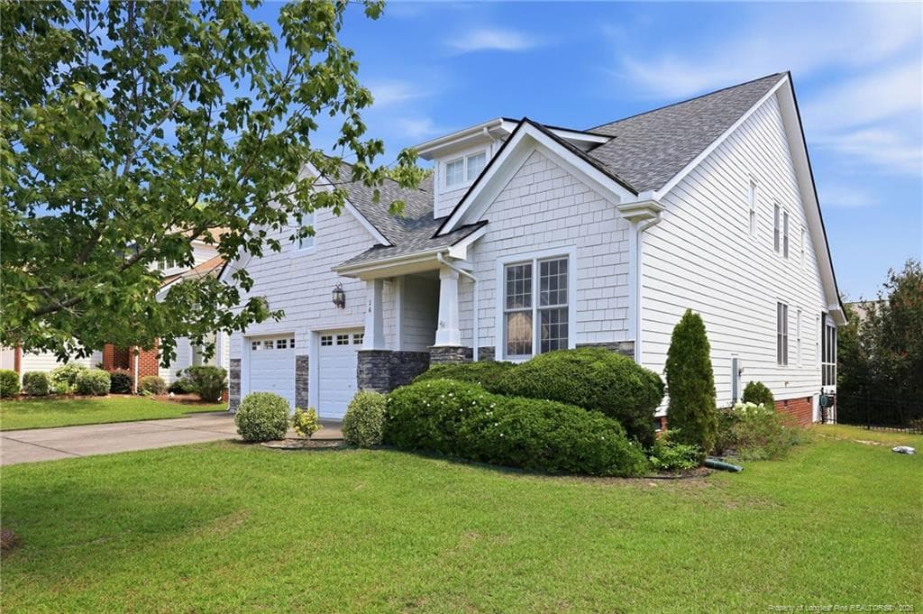 Side of home - 16 Cottswold Lane, Spring Lake, NC 28390