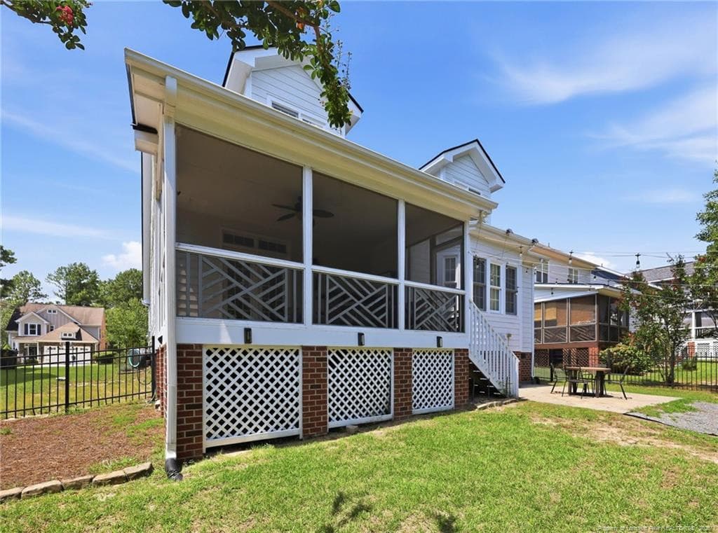 Back of home - 16 Cottswold Lane, Spring Lake, NC 28390