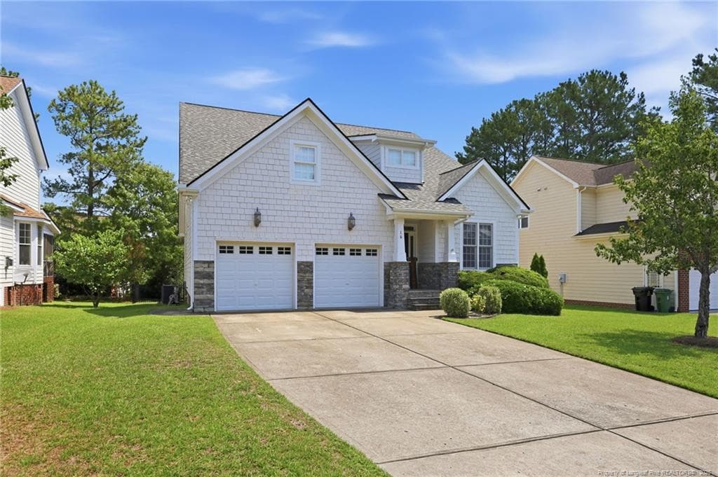 Side of home - 16 Cottswold Lane, Spring Lake, NC 28390
