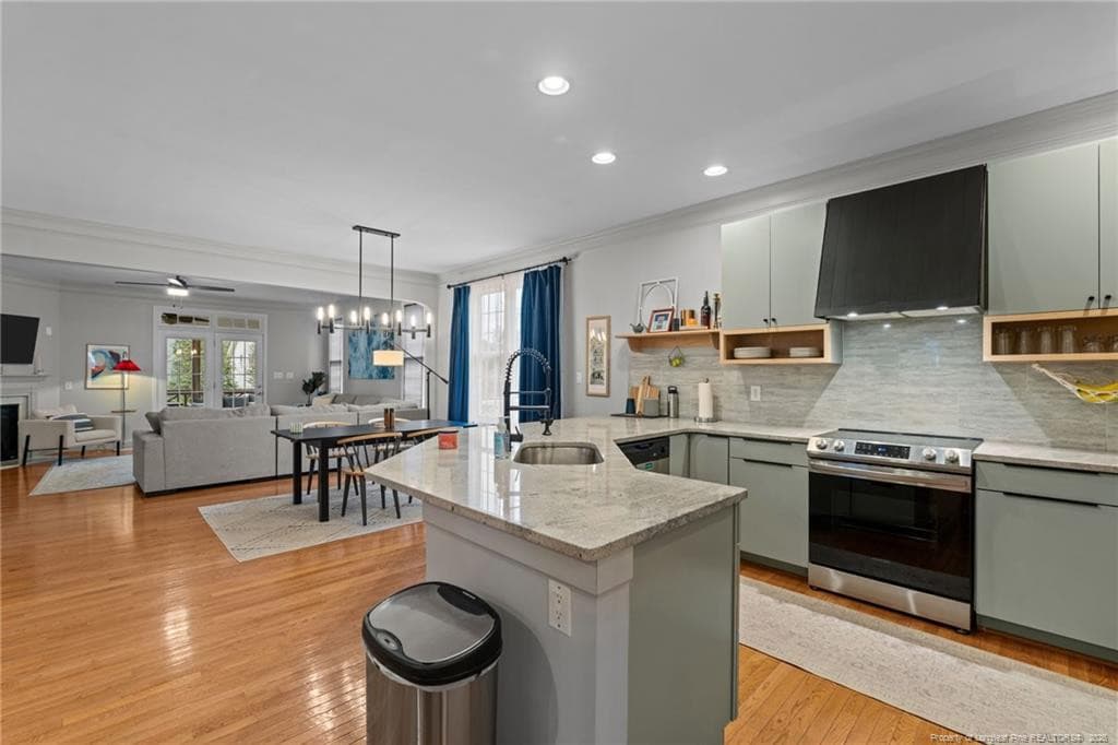 Kitchen - 16 Cottswold Lane, Spring Lake, NC 28390