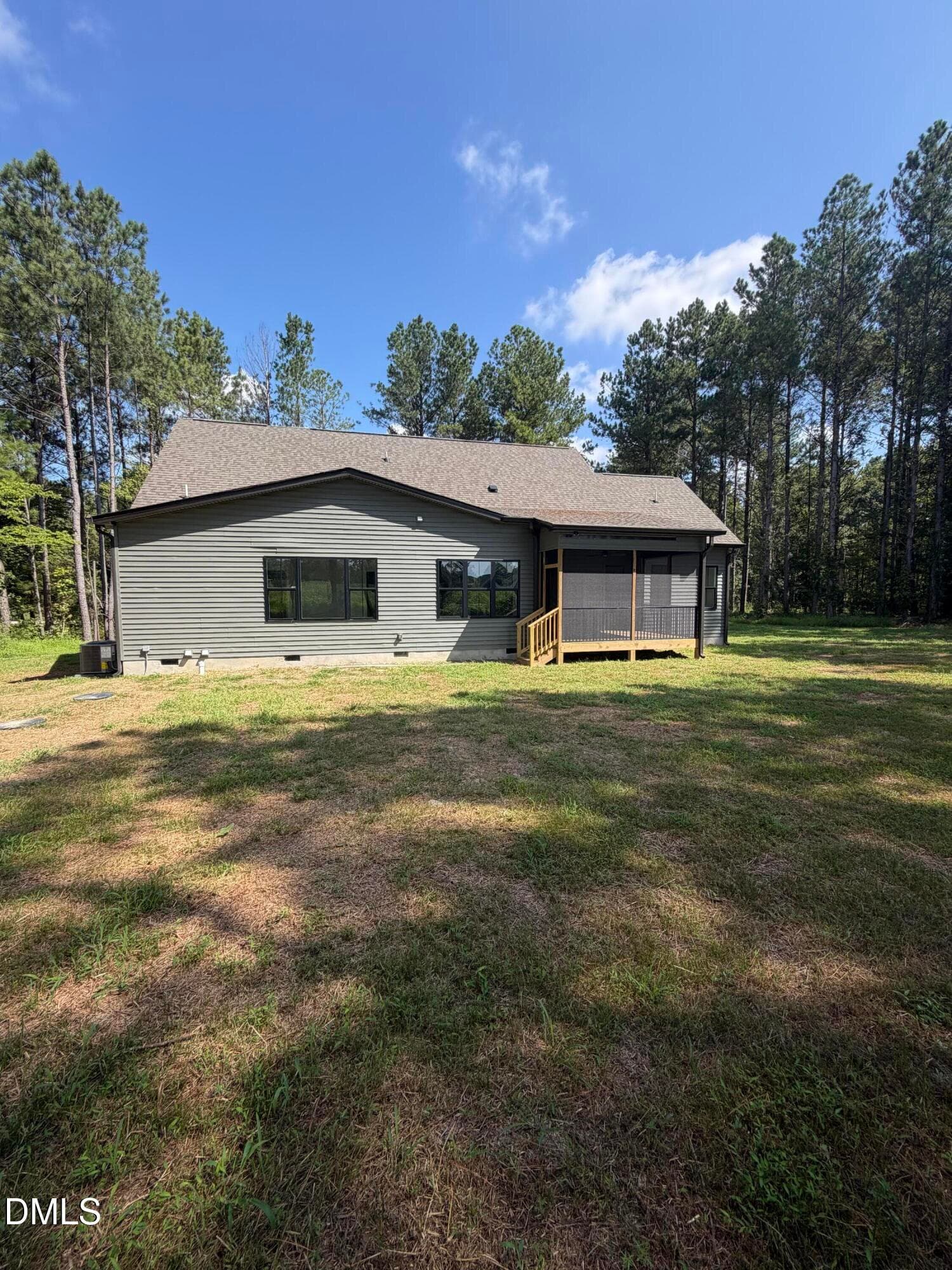 Back Elevation - 50 Heritage Trail, Zebulon, NC 27597