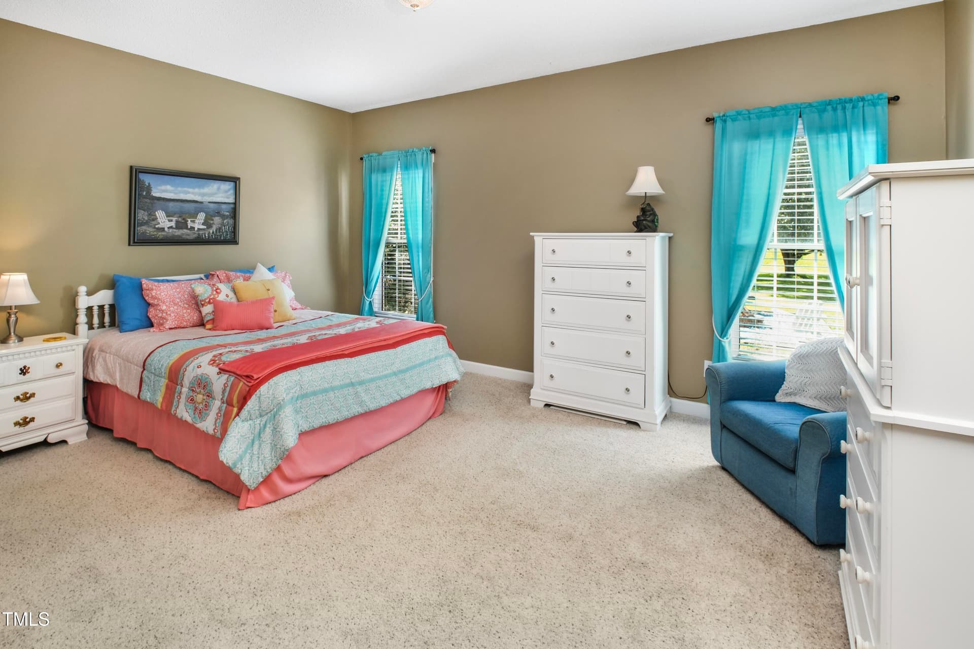 Large 2nd Bedroom - 115 Hunters Walk Lane, Clinton, NC 28328