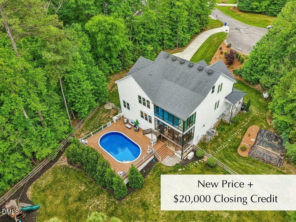 New Price + $20,000 Seller Credit - 66 Romie Court, Pittsboro, NC 27312