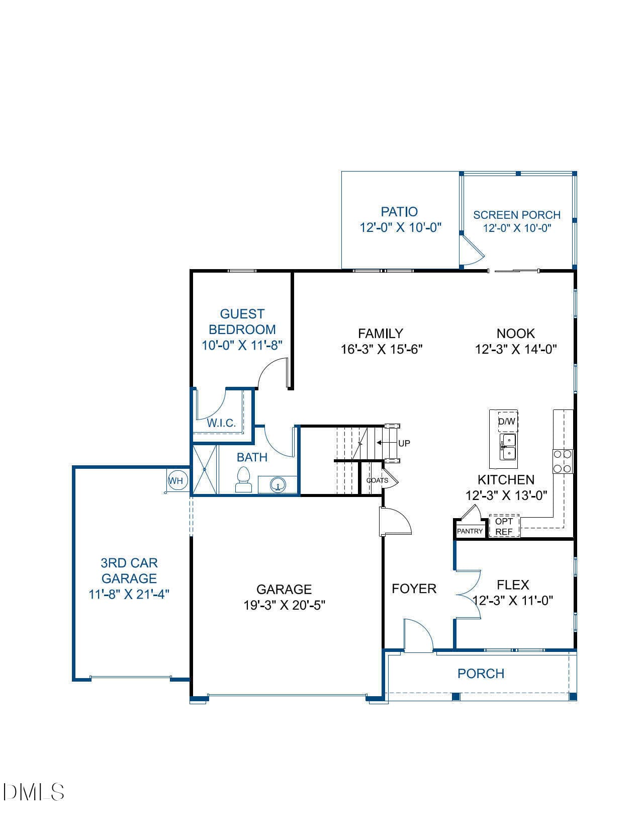 First Floor - 35 Oak Meadow Lane, Angier, NC 27501