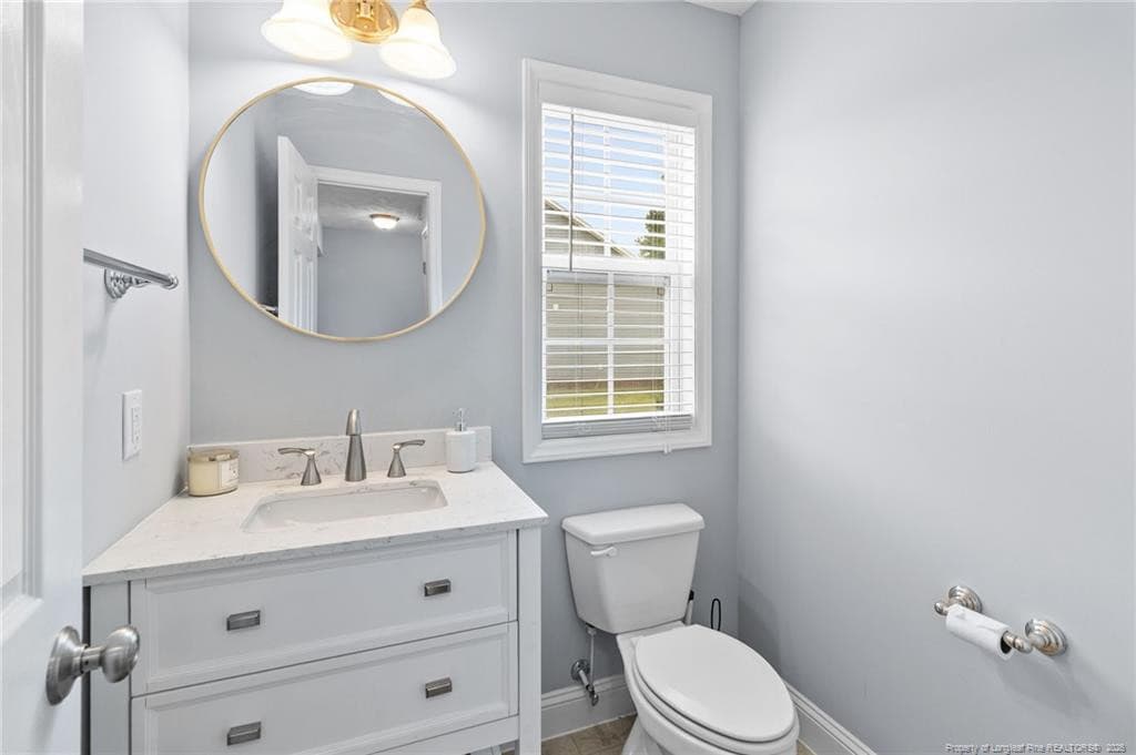 Half Bath - 437 Spring Flowers Drive, Cameron, NC 28326