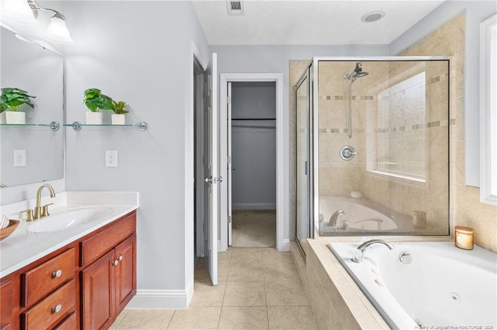 Master Bathroom - 437 Spring Flowers Drive, Cameron, NC 28326