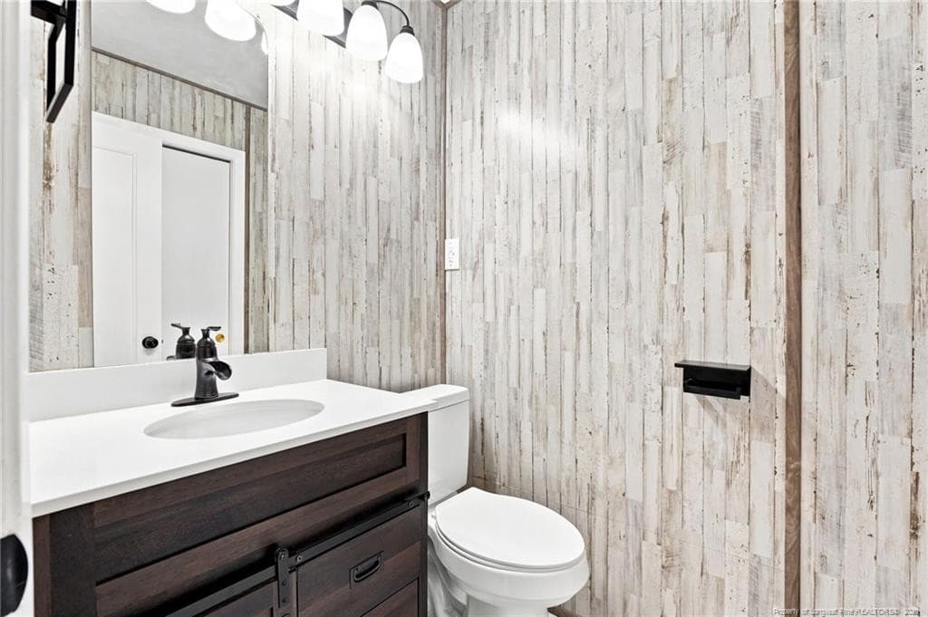 Half bath - 13280 Blues Farm Road, Laurinburg, NC 28396