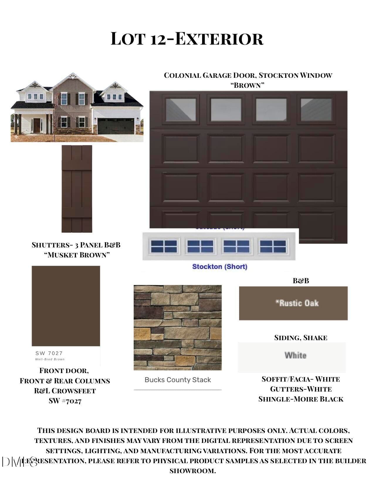 Baywood Terrace - elevation - brown JPEG - 1585 Eastbay Drive, Fayetteville, NC 28312, Fayetteville