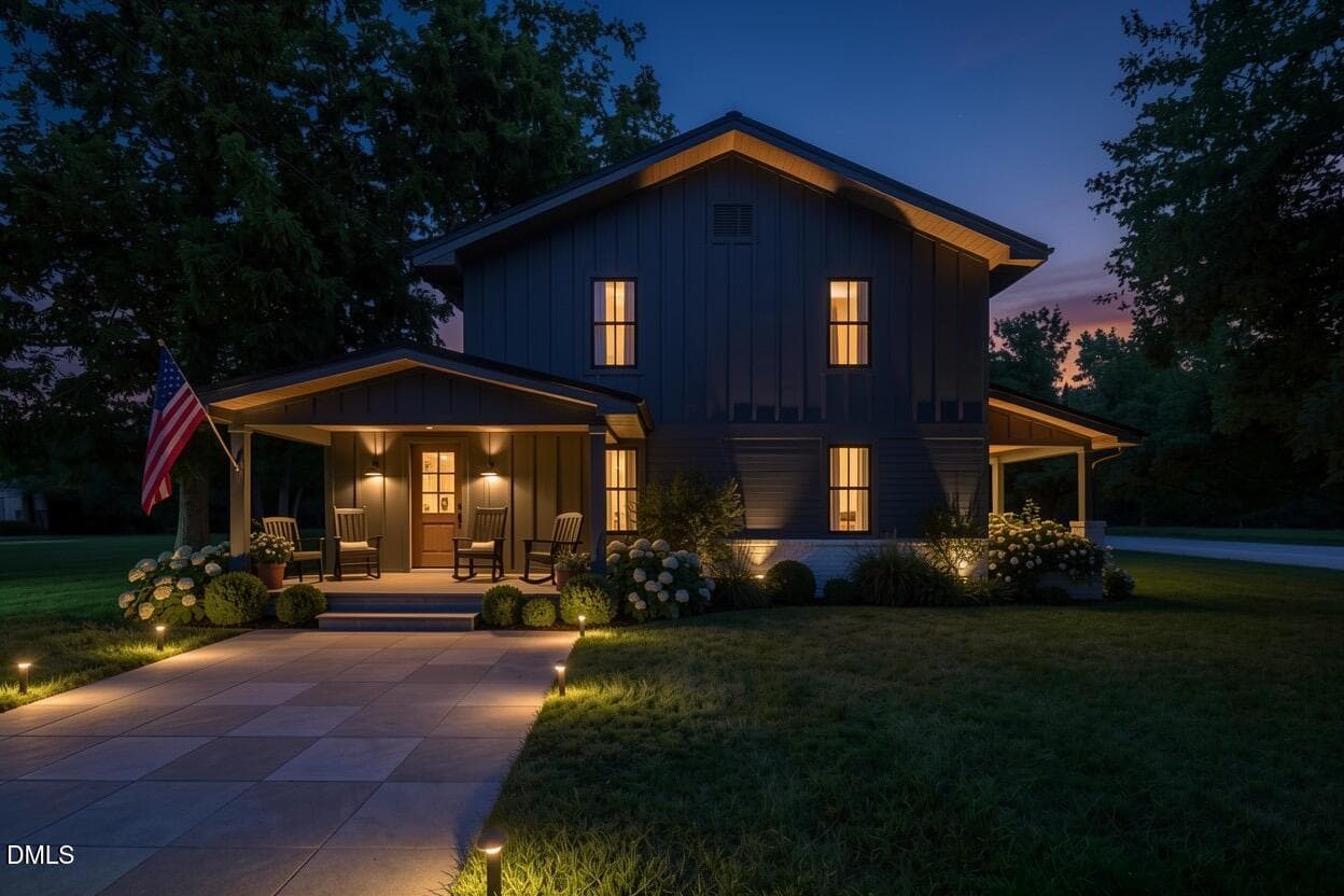 Virtual Exterior Design Side - 1884 Silk Hope Liberty Road, Siler City, NC 27344
