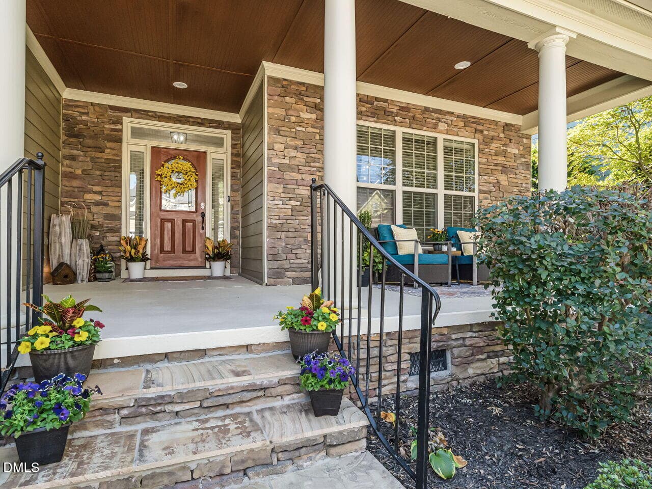 003-1280x960-front-porch - 4132 Field Oak Drive, Wake Forest, NC 27587