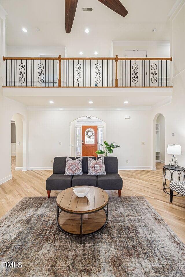018-1280x960-living-room - 4132 Field Oak Drive, Wake Forest, NC 27587