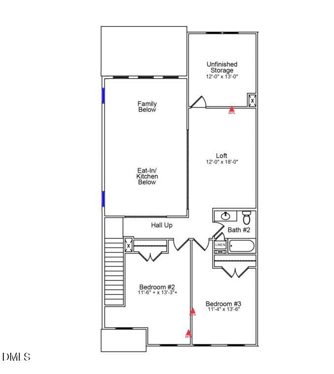 13 OVS TH Second Floor - 609 Lanceleaf Lane 13, Durham, NC 27703, Durham