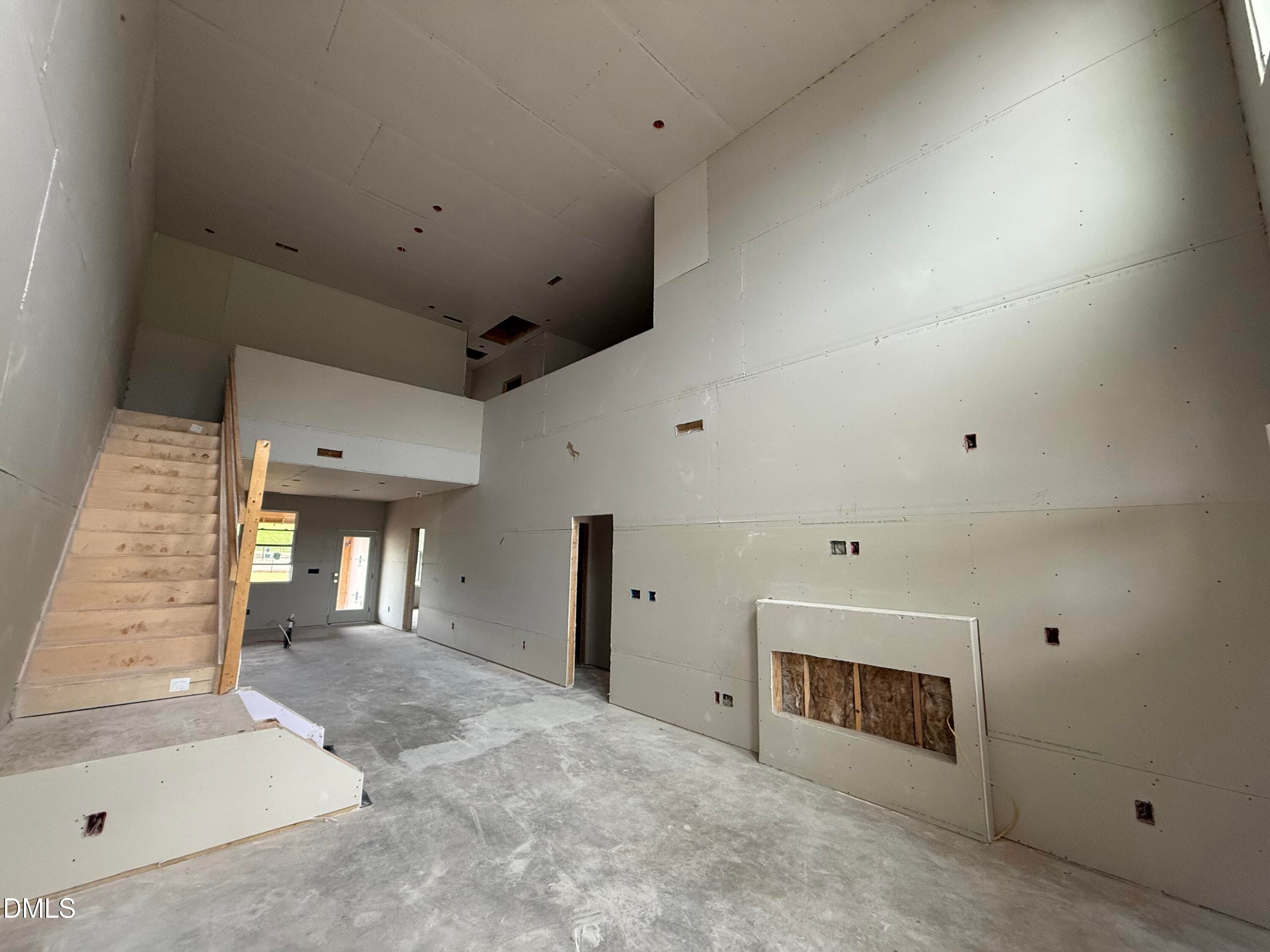 Great Room w Fireplace - 611 Lanceleaf Lane 14, Durham, NC 27703