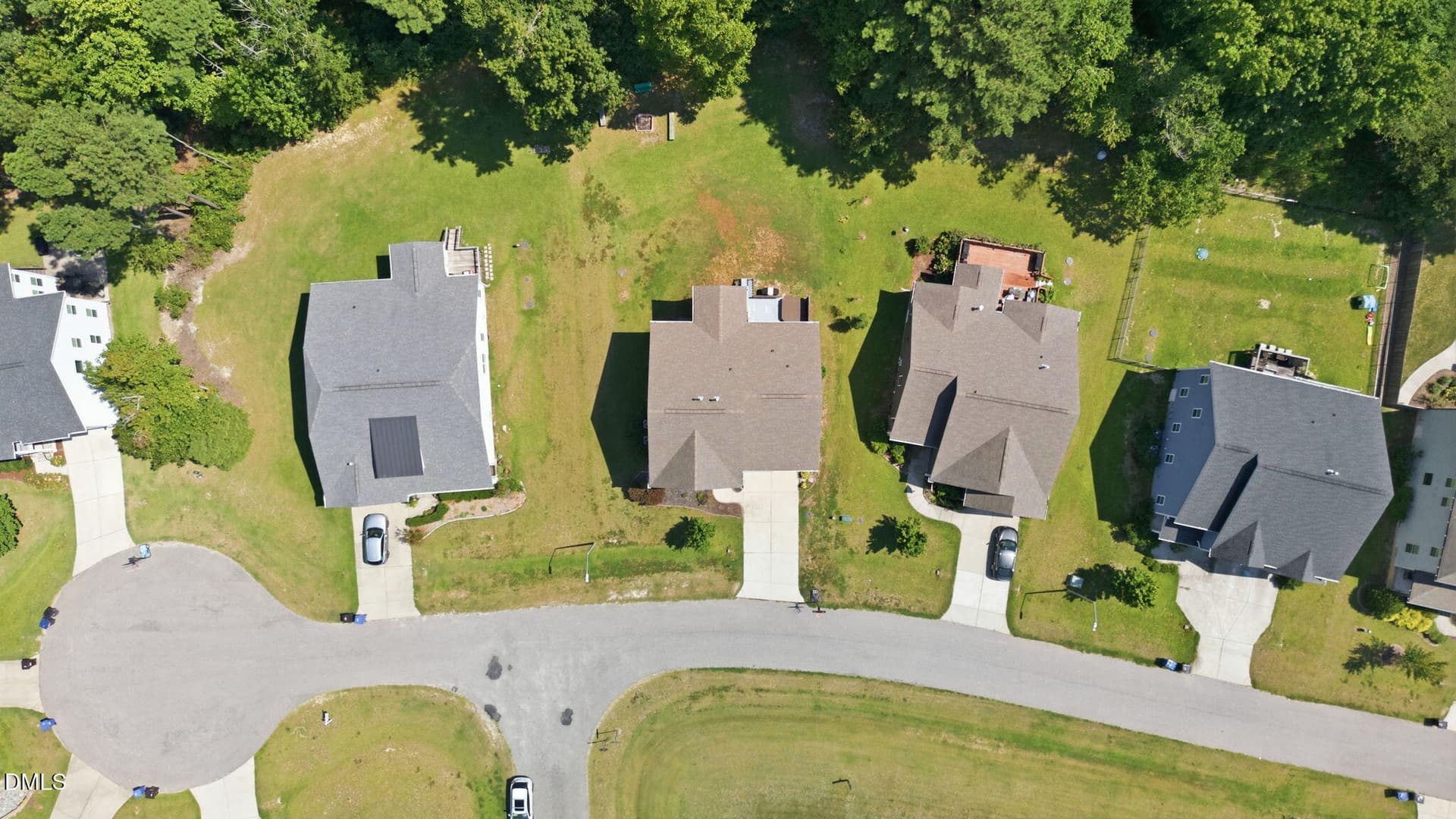 48-drone-view - 8109 Fieldcrest Lane, Fuquay Varina, NC 27526