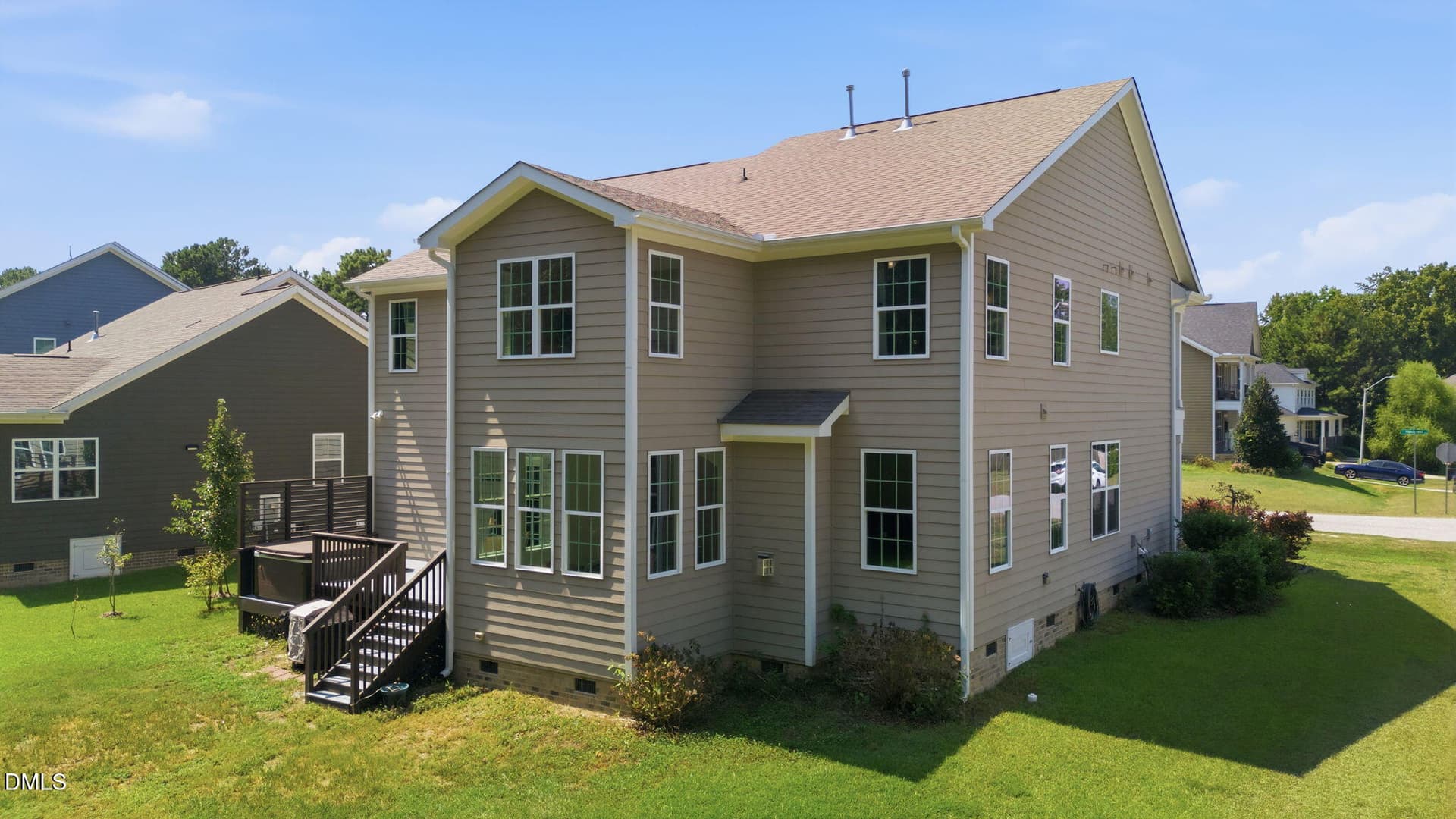 52-back-of-home - 8109 Fieldcrest Lane, Fuquay Varina, NC 27526