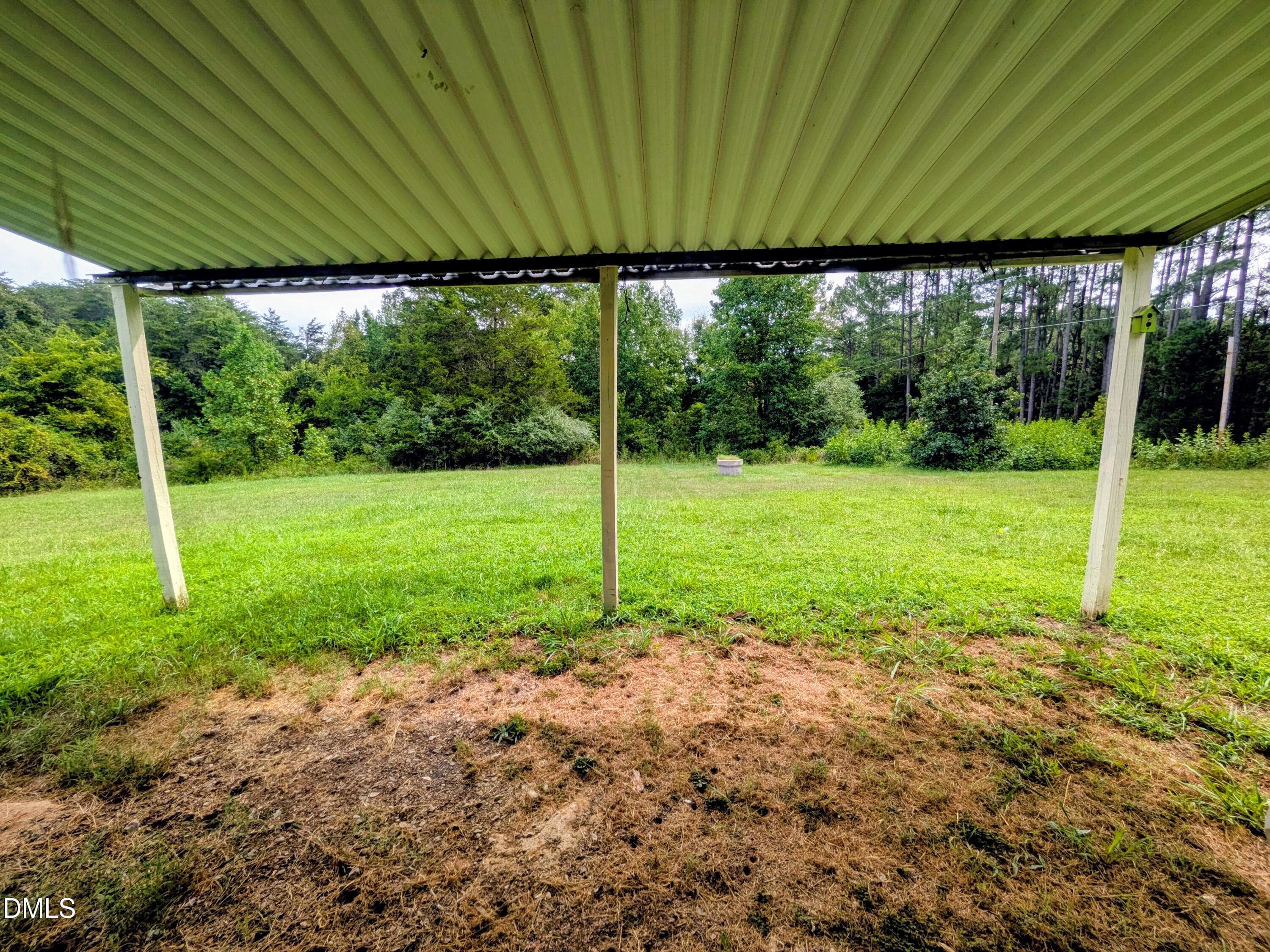 backyard - 242 Daniel Jeffress Road, Providence, NC 27315