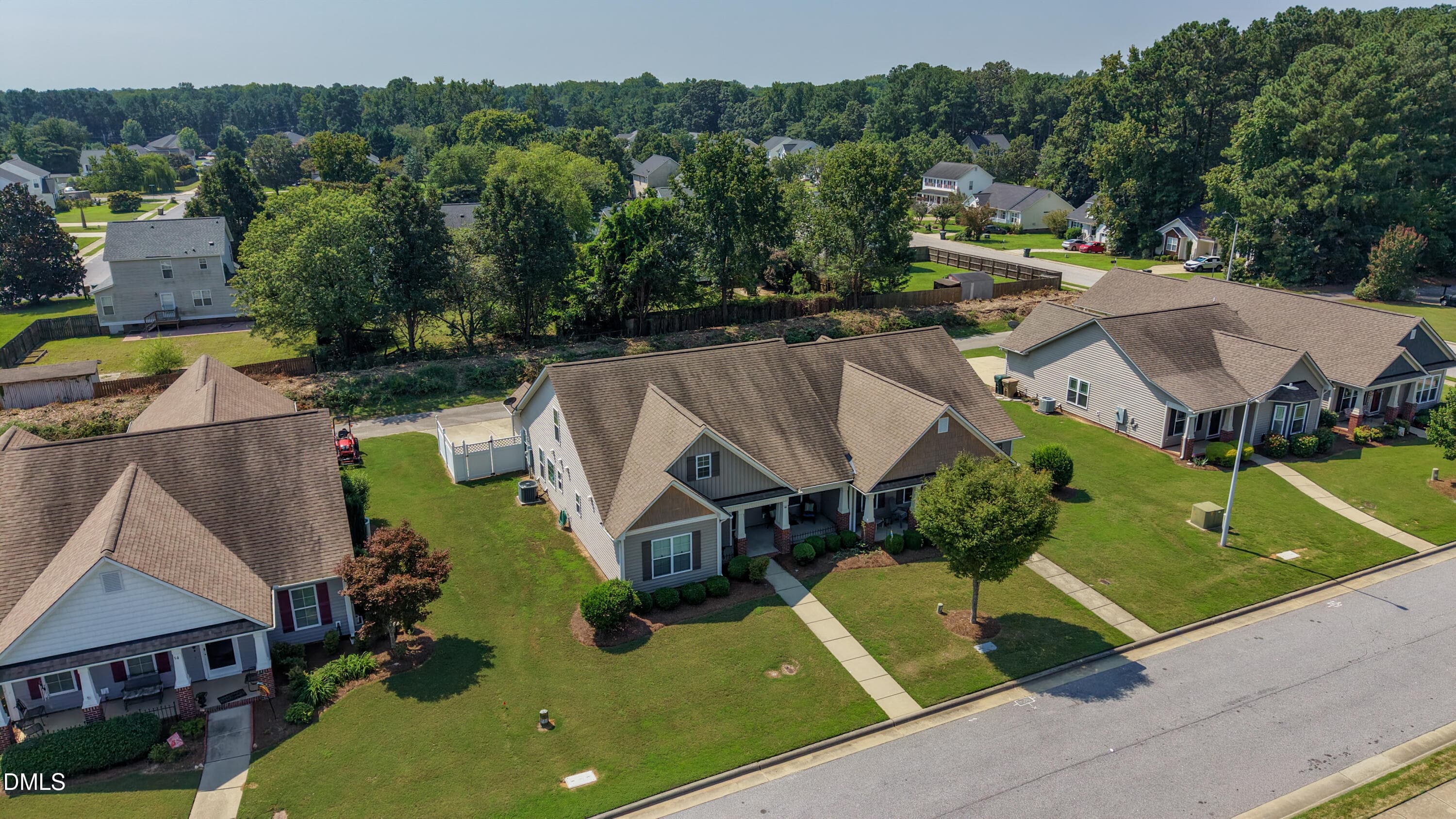 Aerial View - 44 E Moss Creek Drive, Clayton, NC 27520, Clayton