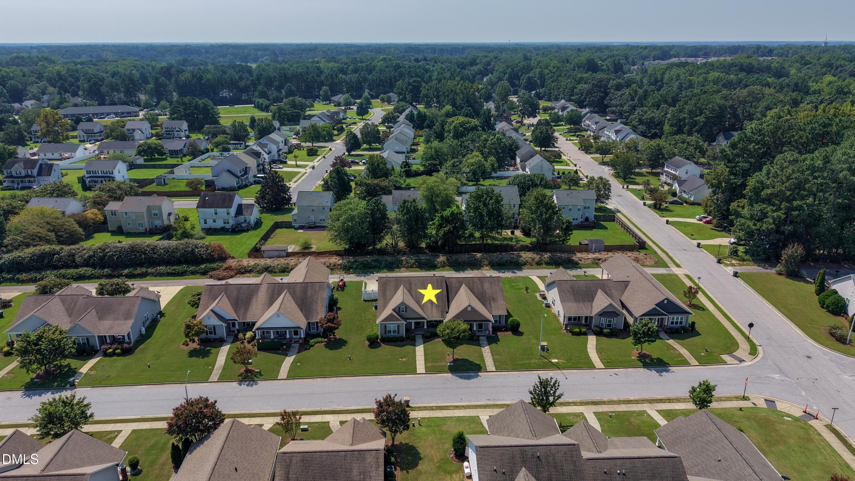 Aerial View - 44 E Moss Creek Drive, Clayton, NC 27520, Clayton