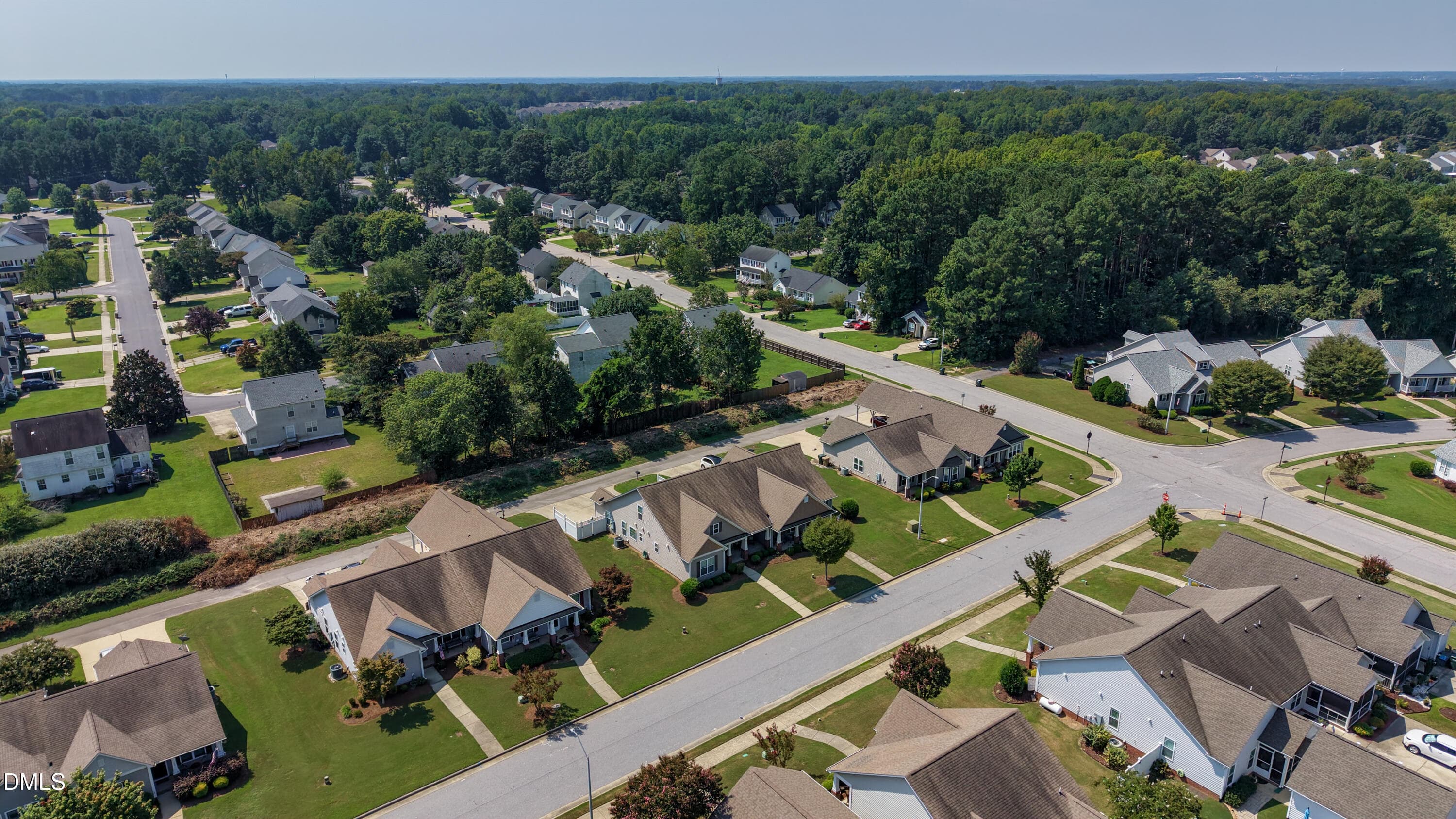 Aerial View - 44 E Moss Creek Drive, Clayton, NC 27520, Clayton